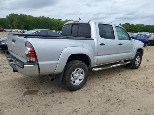 5TFJU4GN9CX014931 - 2012 TOYOTA TACOMA DOUBLE CAB PRERUNNER SILVER photo 3