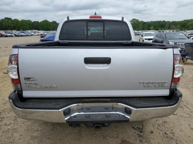 5TFJU4GN9CX014931 - 2012 TOYOTA TACOMA DOUBLE CAB PRERUNNER SILVER photo 6