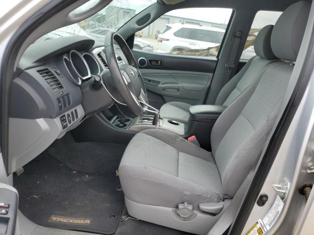 5TFJU4GN9CX014931 - 2012 TOYOTA TACOMA DOUBLE CAB PRERUNNER SILVER photo 7