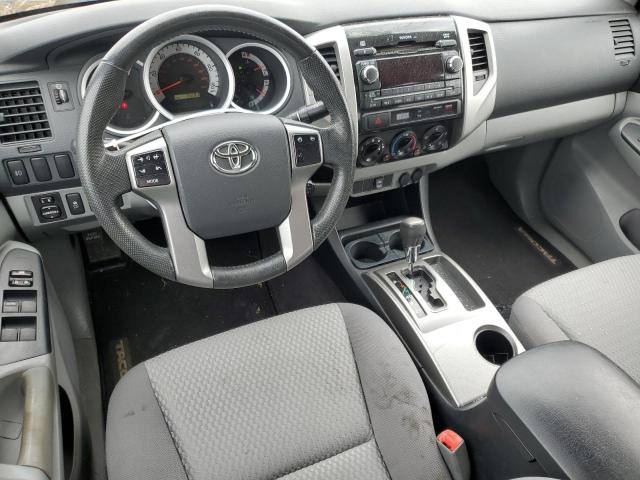 5TFJU4GN9CX014931 - 2012 TOYOTA TACOMA DOUBLE CAB PRERUNNER SILVER photo 8