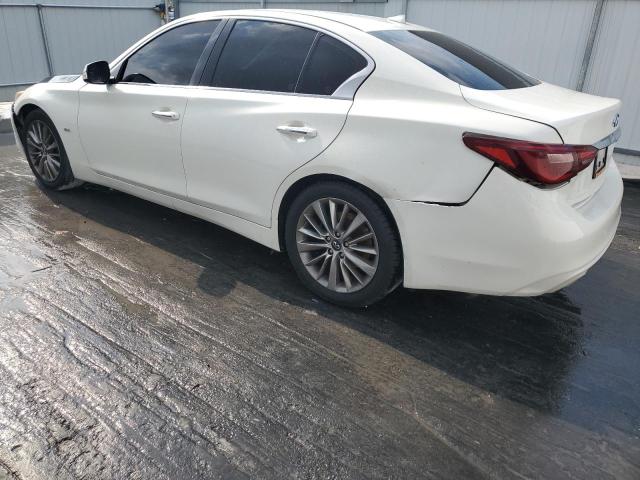 JN1EV7AP2JM350478 - 2018 INFINITI Q50 LUXE WHITE photo 2