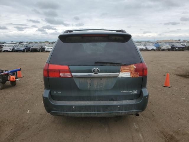 5TDZA22C24S126645 - 2004 TOYOTA SIENNA XLE TEAL photo 6