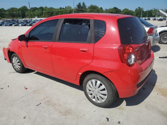 KL1TD6DE3AB091336 - 2010 CHEVROLET AVEO LS 红色 照片 2