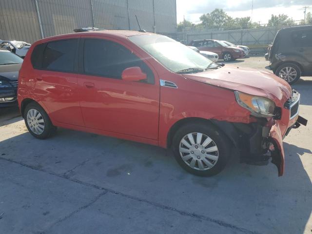 KL1TD6DE3AB091336 - 2010 CHEVROLET AVEO LS 红色 照片 4