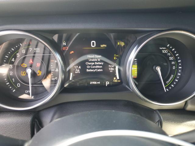 1C4JJXP63NW239633 - 2022 JEEP WRANGLER U SAHARA 4XE BLACK photo 9