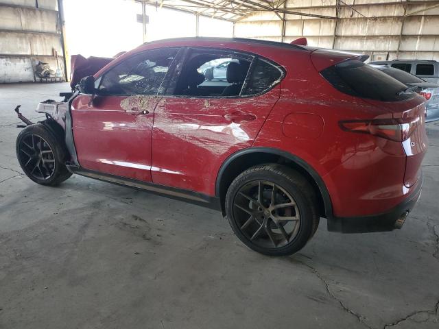 ZASFAKNN4J7C01679 - 2018 ALFA ROMEO STELVIO TI SPORT RED photo 2