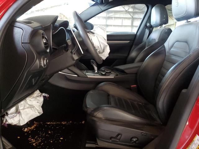 ZASFAKNN4J7C01679 - 2018 ALFA ROMEO STELVIO TI SPORT RED photo 7