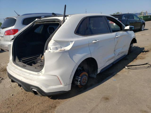 2FMPK4AP8MBA49166 - 2021 FORD EDGE ST WHITE photo 3