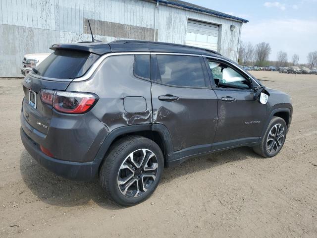 3C4NJDCN2PT543008 - 2023 JEEP COMPASS LIMITED CHARCOAL photo 3