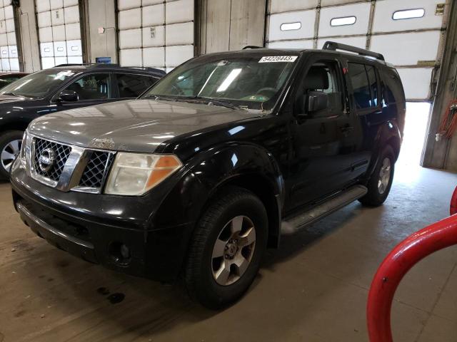 5N1AR18W55C741853 - 2005 NISSAN PATHFINDER LE 黑色 照片 1