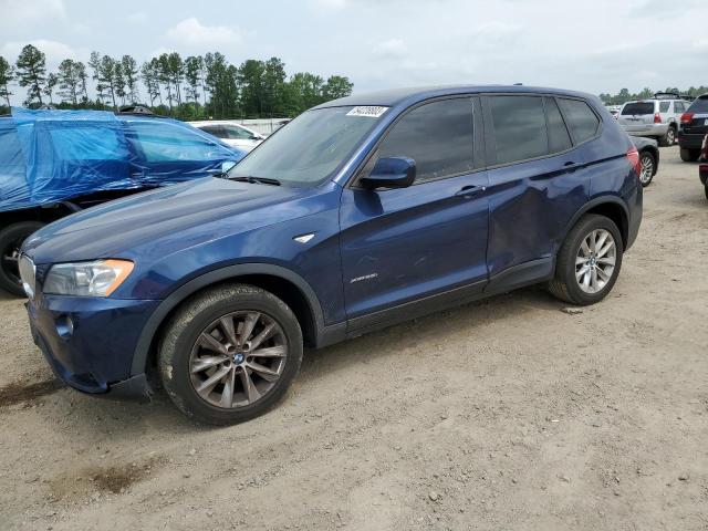 5UXWX9C55D0A16607 - 2013 BMW X3 XDRIVE28I BLUE photo 1