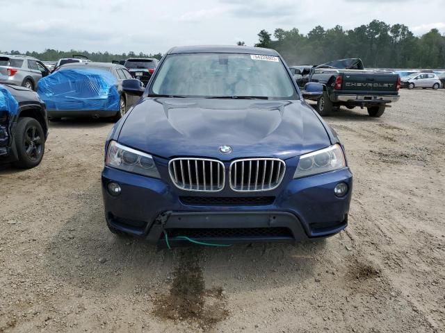 5UXWX9C55D0A16607 - 2013 BMW X3 XDRIVE28I BLUE photo 5