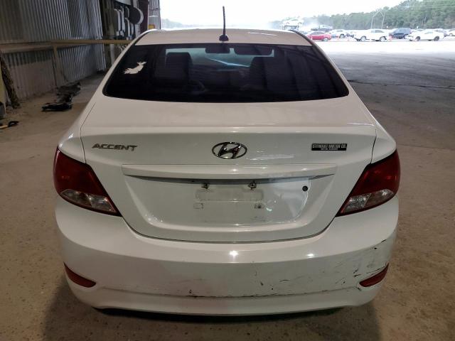 KMHCT4AE3GU073075 - 2016 HYUNDAI ACCENT SE WHITE photo 6