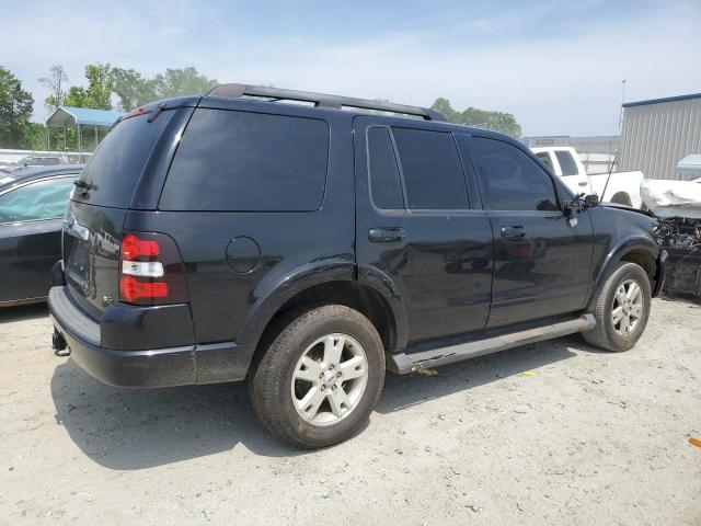 1FMEU73E39UA17600 - 2009 FORD EXPLORER XLT BLACK photo 3