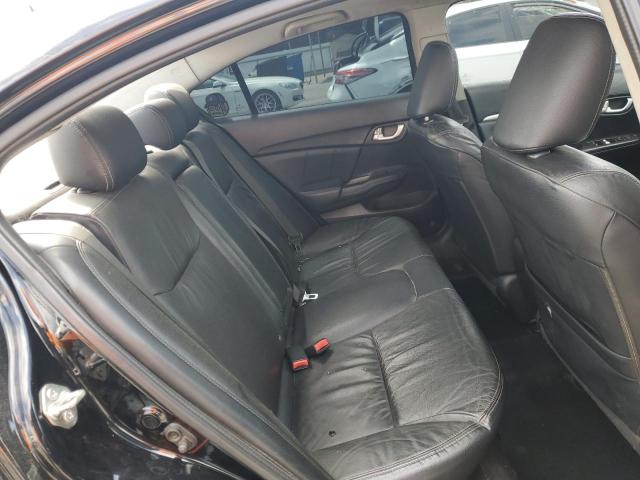 19XFB2F97FE235632 - 2015 HONDA CIVIC EXL შავი ფოტო 10