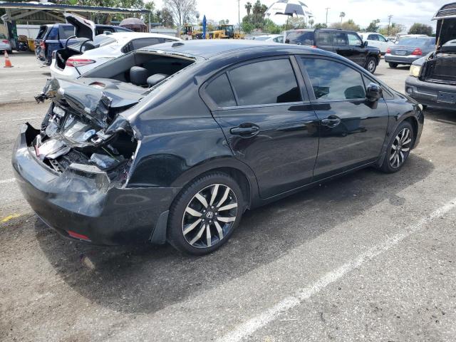 19XFB2F97FE235632 - 2015 HONDA CIVIC EXL შავი ფოტო 3