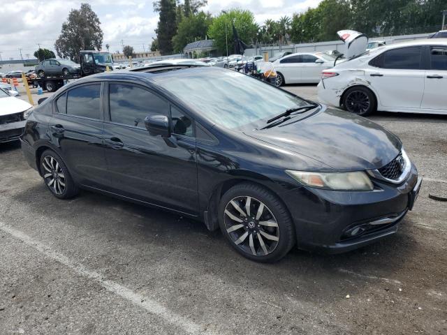 19XFB2F97FE235632 - 2015 HONDA CIVIC EXL შავი ფოტო 4