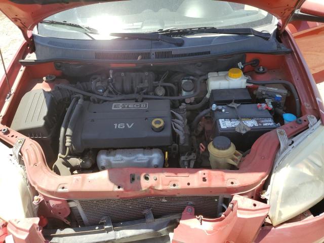 KL1TD56667B087354 - 2007 CHEVROLET AVEO BASE Qırmızı foto 11