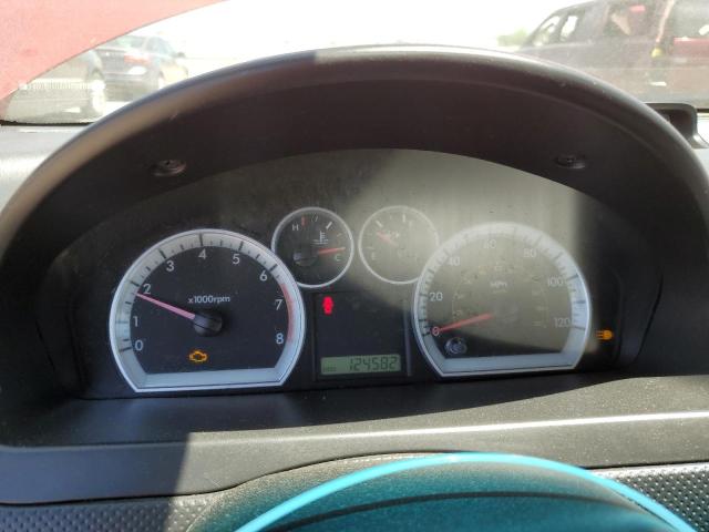 KL1TD56667B087354 - 2007 CHEVROLET AVEO BASE Qırmızı foto 9