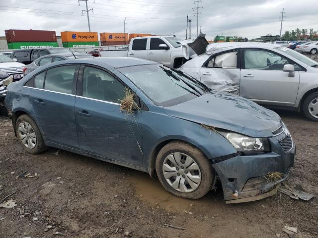 1G1PC5SH3C7207363 - 2012 CHEVROLET CRUZE LS BLUE photo 4