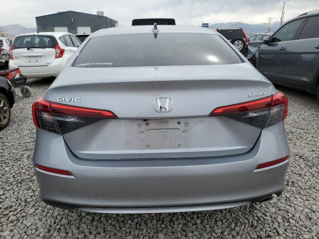 2HGFE2F57NH603073 - 2022 HONDA CIVIC SPORT 银色 照片 6