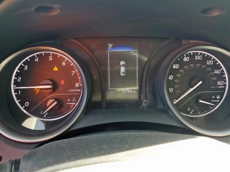 4T1G11AK9RU218912 - 2024 TOYOTA CAMRY SE NIGHT SHADE WHITE photo 9