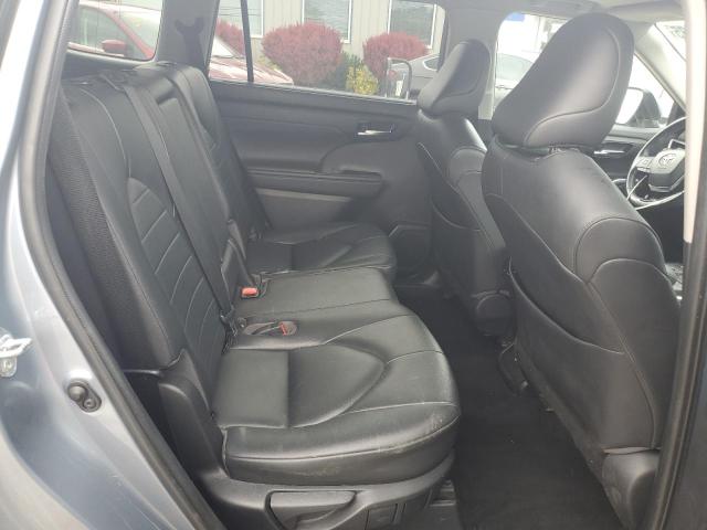 5TDGZRBH8LS024401 - 2020 TOYOTA HIGHLANDER XLE BLUE photo 11