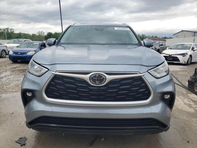 5TDGZRBH8LS024401 - 2020 TOYOTA HIGHLANDER XLE BLUE photo 5