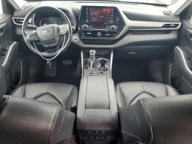 5TDGZRBH8LS024401 - 2020 TOYOTA HIGHLANDER XLE BLUE photo 8