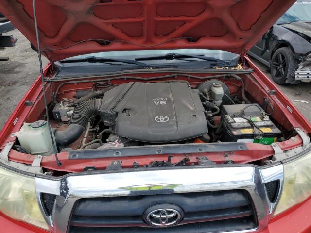 5TEJU62N26Z237599 - 2006 TOYOTA TACOMA DOUBLE CAB PRERUNNER RED photo 11