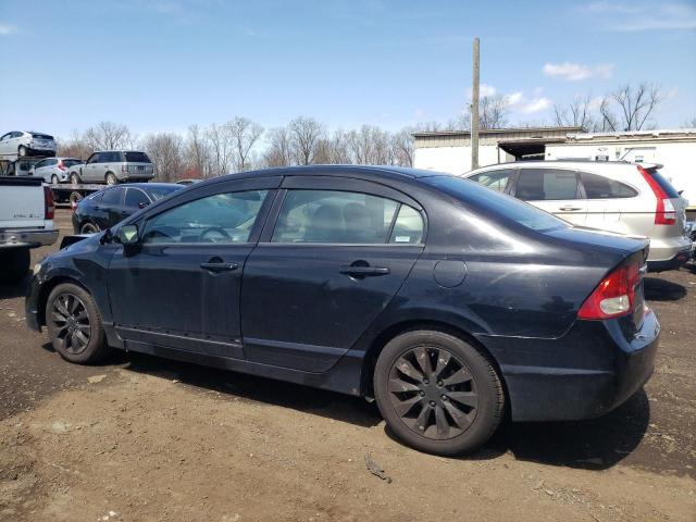 2HGFA169X9H343041 - 2009 HONDA CIVIC EXL BLACK photo 2
