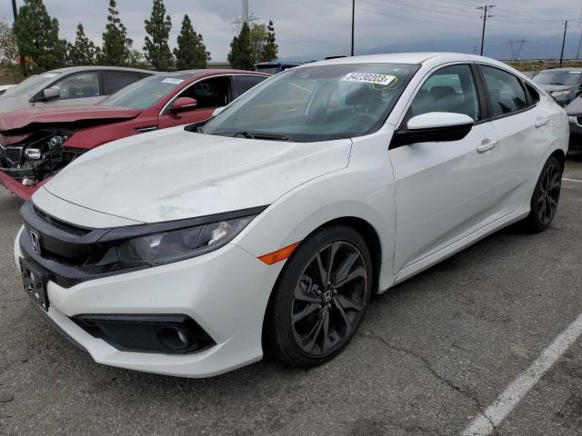 2HGFC2F81LH519764 - 2020 HONDA CIVIC SPORT 白色 照片 1