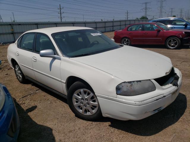 2G1WF52E159134956 - 2005 CHEVROLET IMPALA WHITE photo 4