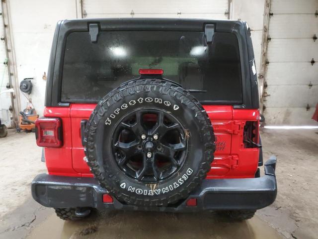 1C4GJXAGXLW225625 - 2020 JEEP WRANGLER SPORT RED photo 6