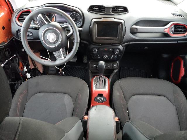 ZACNJBC15LPM04457 - 2020 JEEP RENEGADE TRAILHAWK ORANGE photo 8