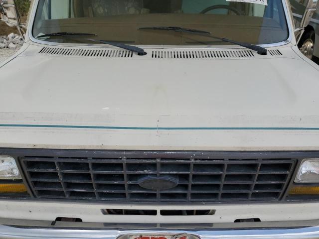 1FDKE30L6HHA01846 - 1987 FORD E350 E350 CUTAWAY VAN WHITE photo 7