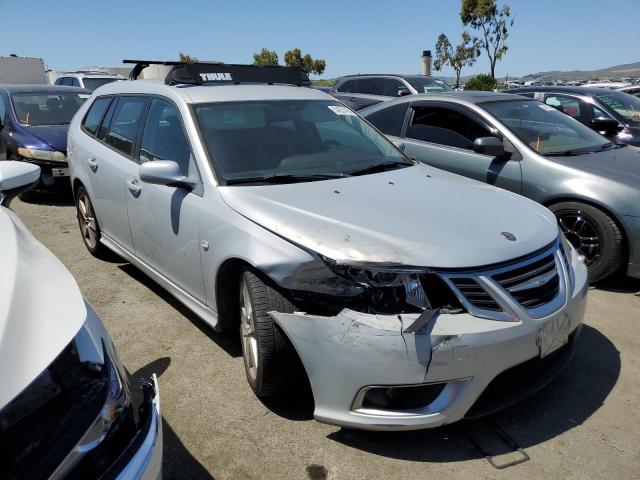 YS3FH51U481104751 - 2008 SAAB 9-3 AERO SILVER photo 4