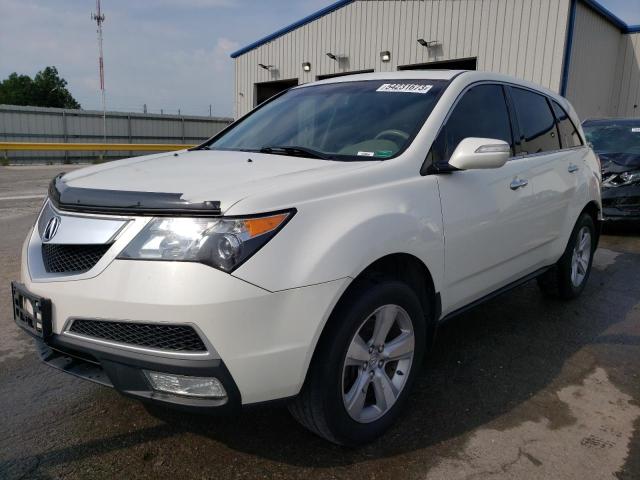 2HNYD2H23BH500168 - 2011 ACURA MDX WHITE photo 1