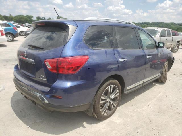 5N1DR2MM6HC610765 - 2017 NISSAN PATHFINDER S BLUE photo 3