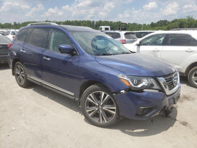 5N1DR2MM6HC610765 - 2017 NISSAN PATHFINDER S BLUE photo 4