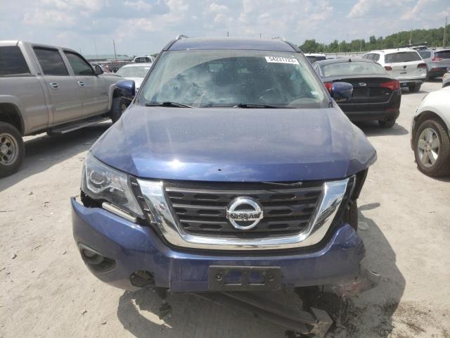 5N1DR2MM6HC610765 - 2017 NISSAN PATHFINDER S BLUE photo 5