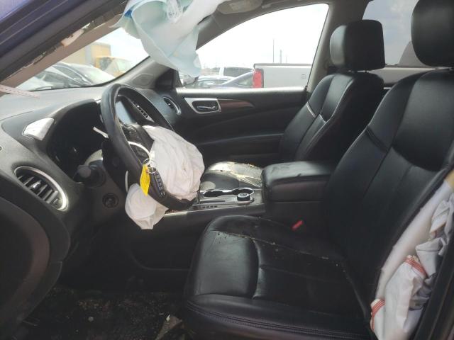 5N1DR2MM6HC610765 - 2017 NISSAN PATHFINDER S BLUE photo 7