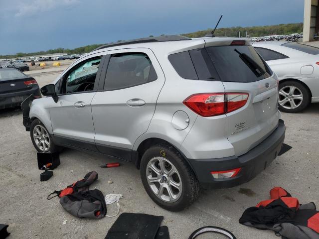 MAJ3S2GE9LC348697 - 2020 FORD ECOSPORT SE 银色 照片 2