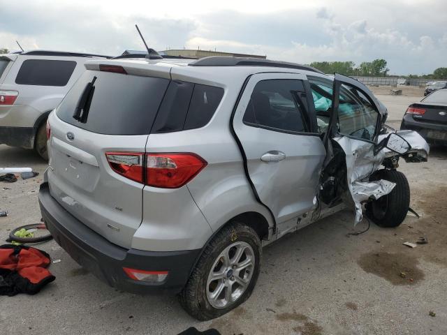 MAJ3S2GE9LC348697 - 2020 FORD ECOSPORT SE 银色 照片 3