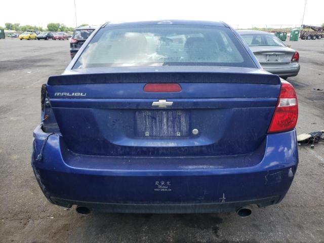 1G1ZW53126F246103 - 2006 CHEVROLET MALIBU SS BLUE photo 6