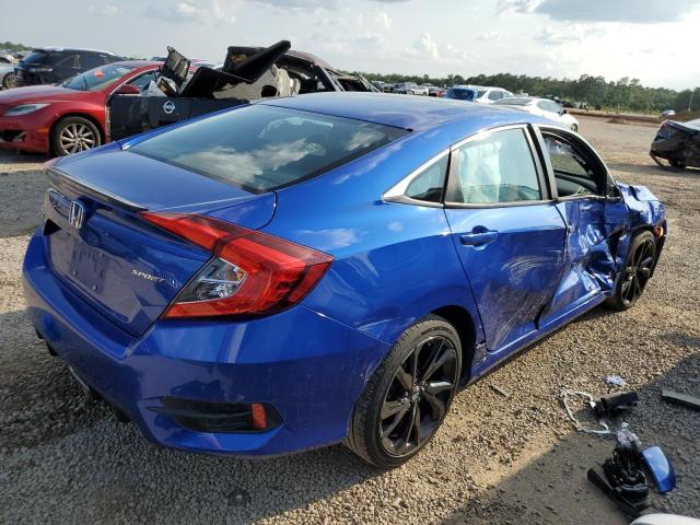 19XFC2F8XLE019726 - 2020 HONDA CIVIC SPORT 蓝色 照片 3