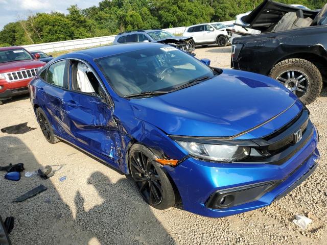 19XFC2F8XLE019726 - 2020 HONDA CIVIC SPORT 蓝色 照片 4