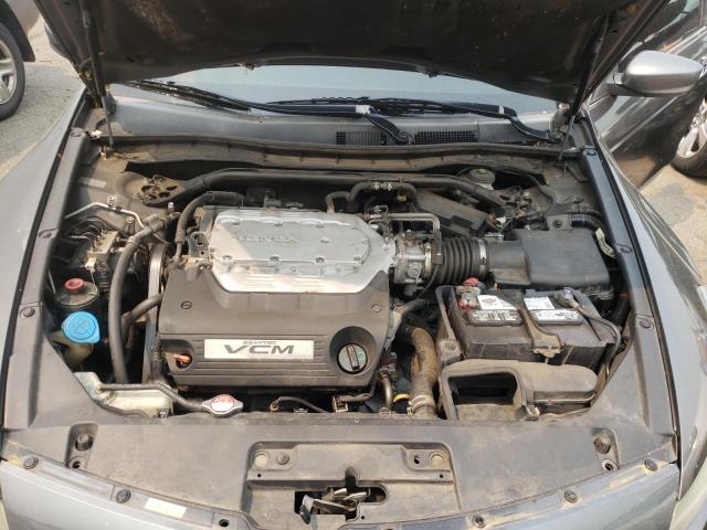 1HGCS22858A000590 - 2008 HONDA ACCORD EXL GRAY photo 11