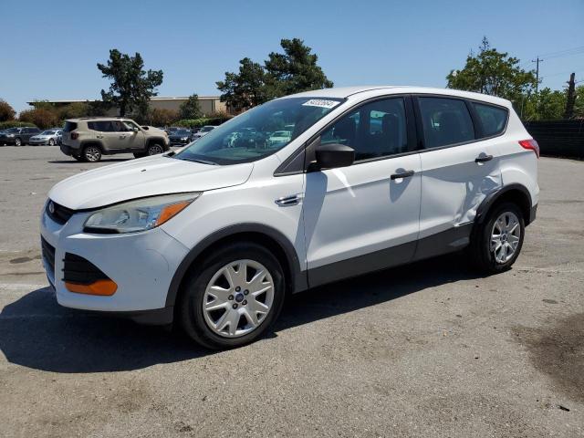 1FMCU0F73EUB64666 - 2014 FORD ESCAPE S WHITE photo 1