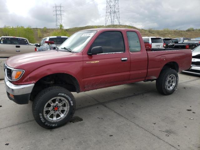 4TAWM72N4VZ262960 - 1997 TOYOTA TACOMA XTRACAB BURGUNDY photo 1